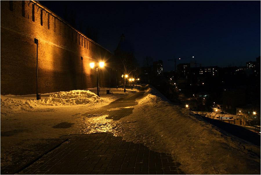 Нижний Новгород. Ночной Кремль